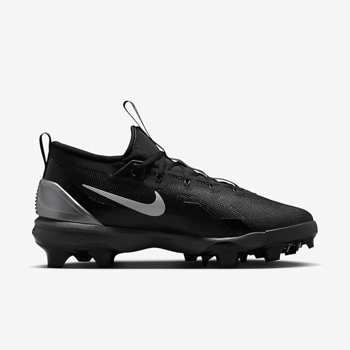 Nike Force Trout 9 Elite MCS Baseball Cleats Black/Silver Men's Size 13 New