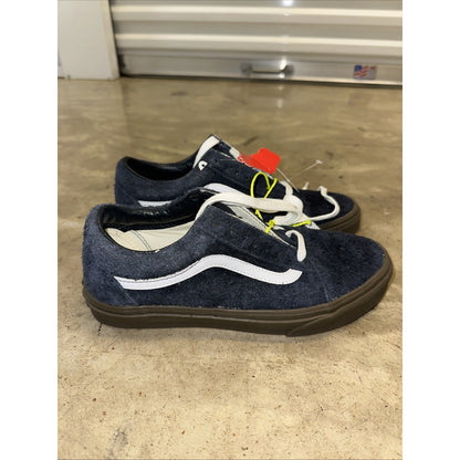 Old Skool 'Hairy Suede- Dark Navy' Size 7.5 Mens/ 9 Womens