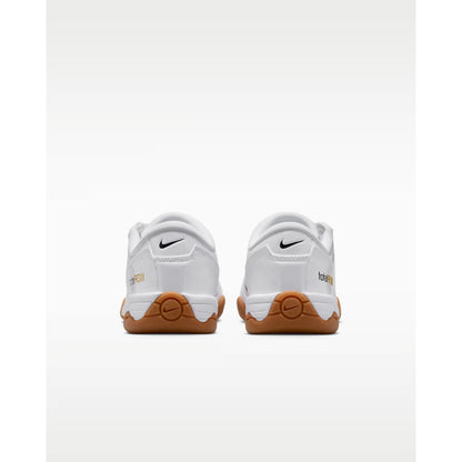 Size 8 Nike Total 90 Women's Indoor Soccer Shoes White/Black (IB5666-100)