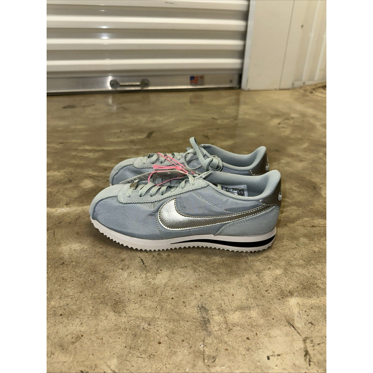 WMNS Nike Cortez Textile 'Light Pumice' DZ2795-002/Silver US Size 7.5/8
