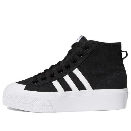 Adidas Nizza Hi ADV HI Top Sneakers skateboarding Shoe Core Black Size 6 Mens/7W