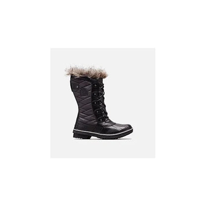 New Women's Size 8 SOREL Tofino II WP Black Stone Boots