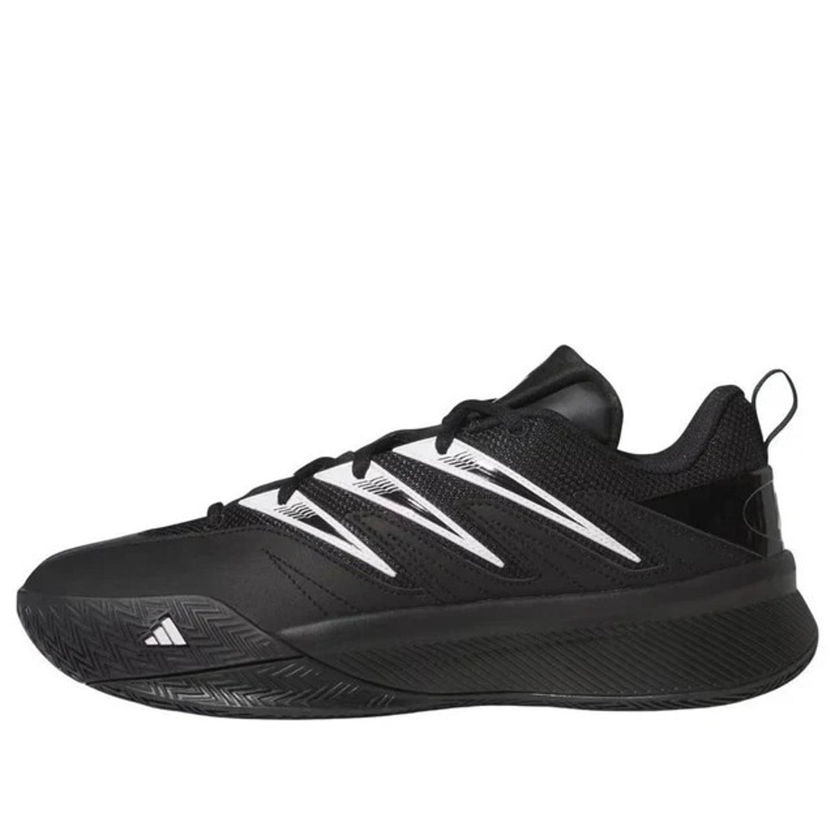 adidas Dame Certified 3 Low 'Core Black White' Men's Size 7.5 Basketball Shoes