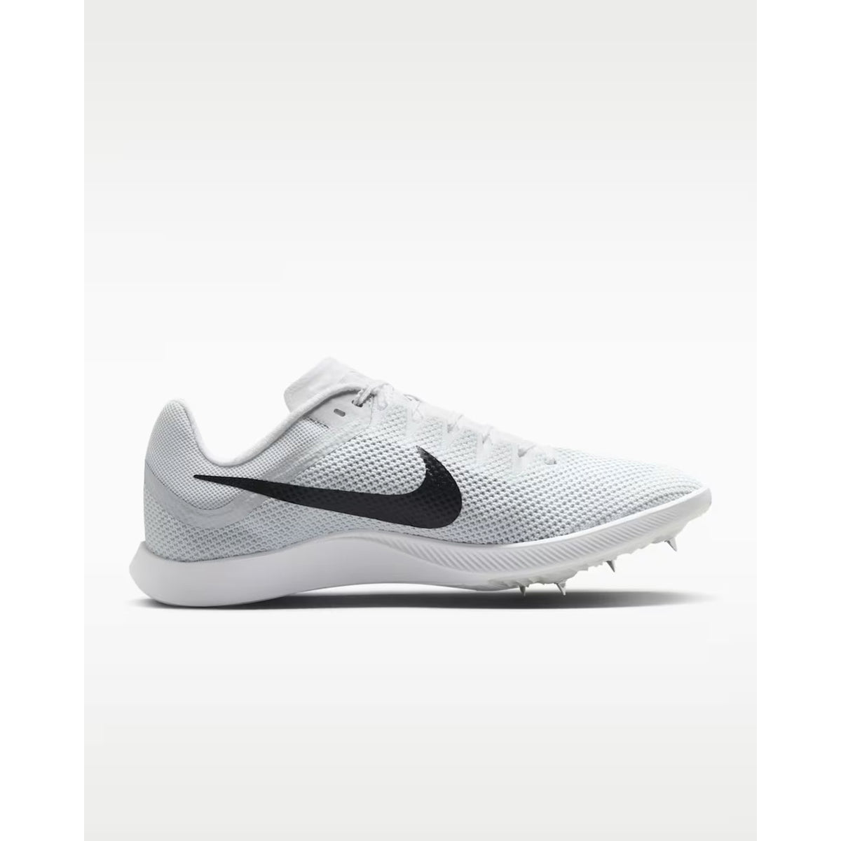 Nike Zoom Rival Distance Track Shoes White Black DC8725-100 Mens Size 8
