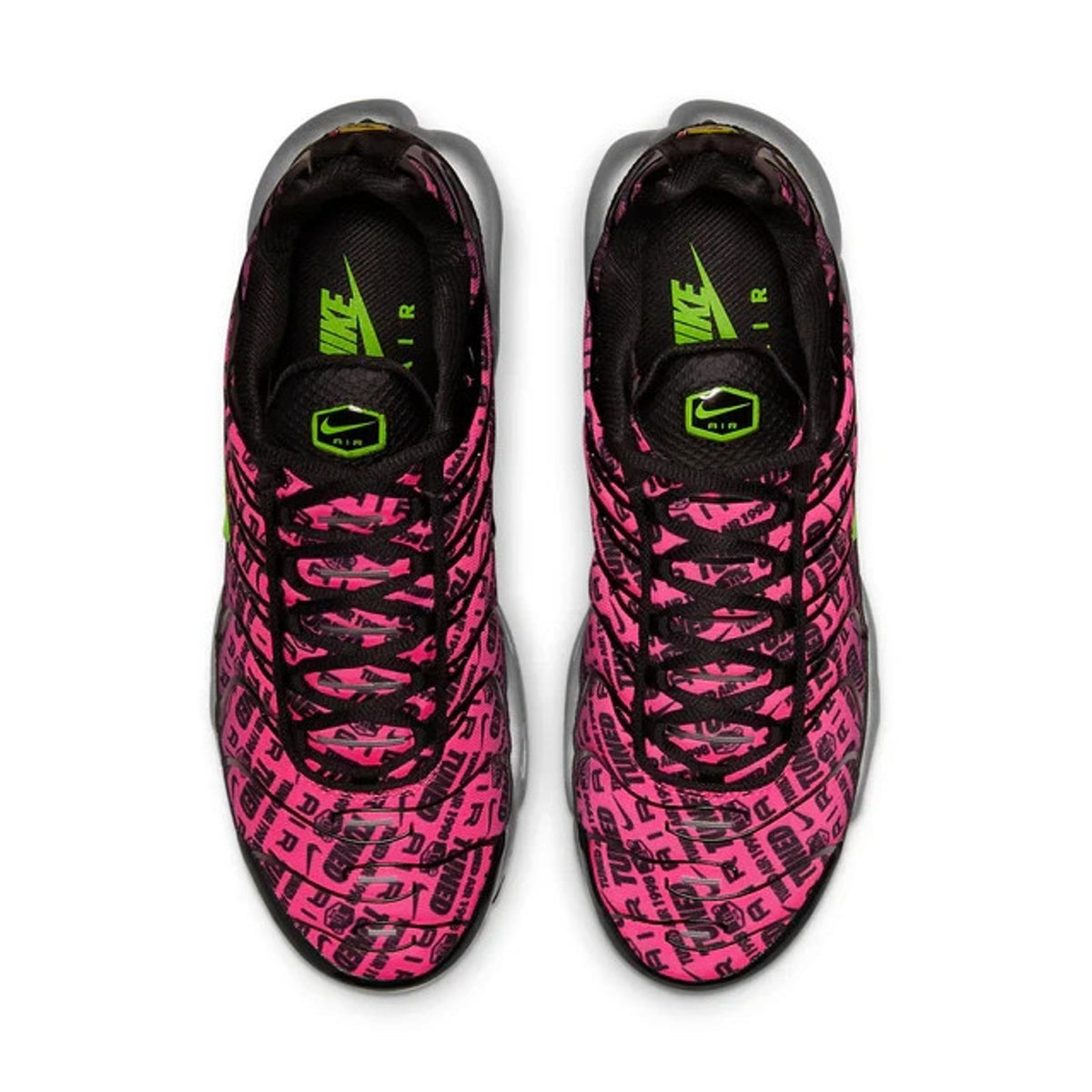 Air Max Plus Mercurial XXV Black/Volt-Hyper Pink FJ4883-001 Men's Size 10.5