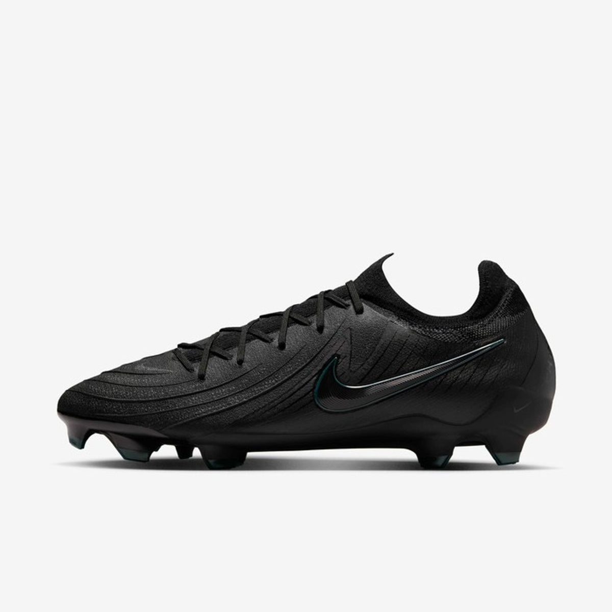 Nike Phantom GX II Pro FG Soccer Cleats Black Deep Jungle FJ2559-002 Size 7 M