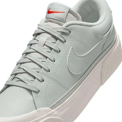 Nike Womens Court Legacy Lift 'Light Silver' Size 9 Platform Leather DM7590-400