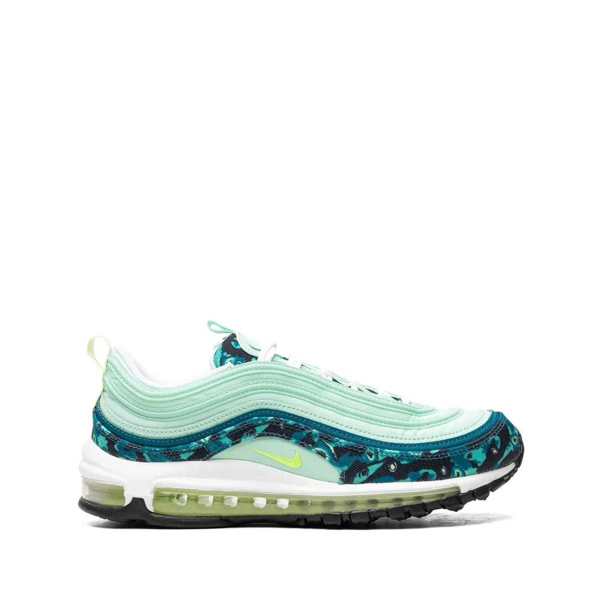 Nike Air Max 97 Teal Nebula Green Running Shoes Women's Size 6.5 Sneakers