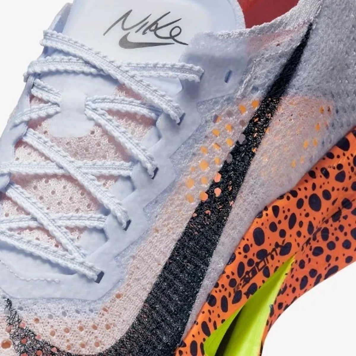 Nike ZoomX Vaporfly Next% 3 Electric Pack Olympic Safari Running Shoes Womens Size 5