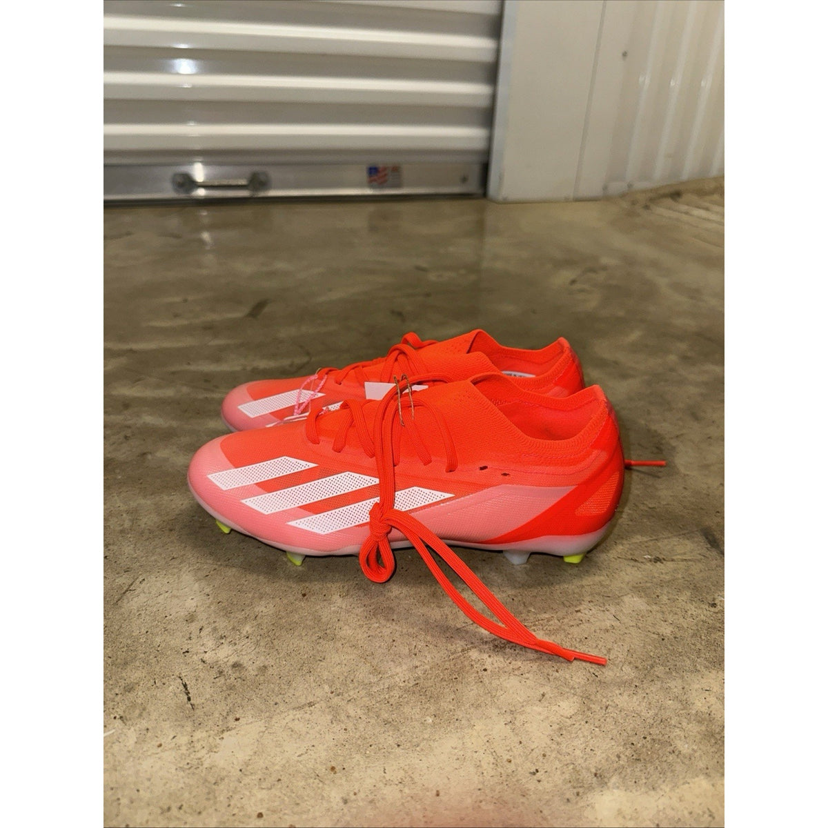 Size 5 Mens adidas x Crazyfast Pro FG Energy Citrus Pack Soccer IG0593 Size 6W