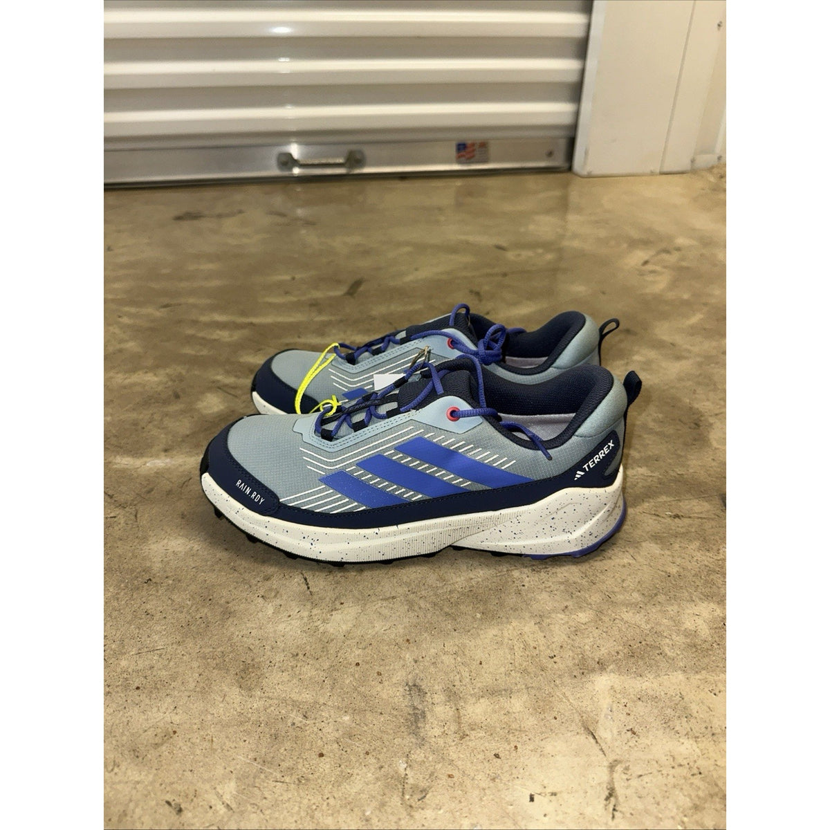 Adidas Terrex Trailmaker 2 Rain.RDY J 'Semi Cobalt Shadow Navy' Size 7 Mens