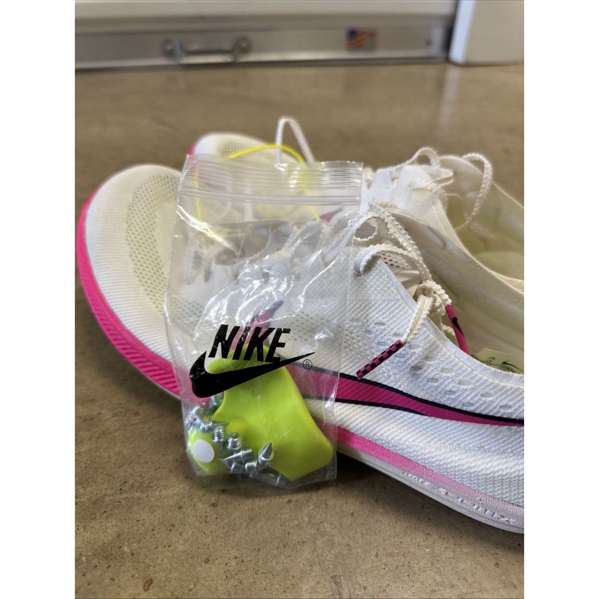 Nike Mens ZoomX Dragonfly Sail Fierce Pink Track & Field Cleat Size 13