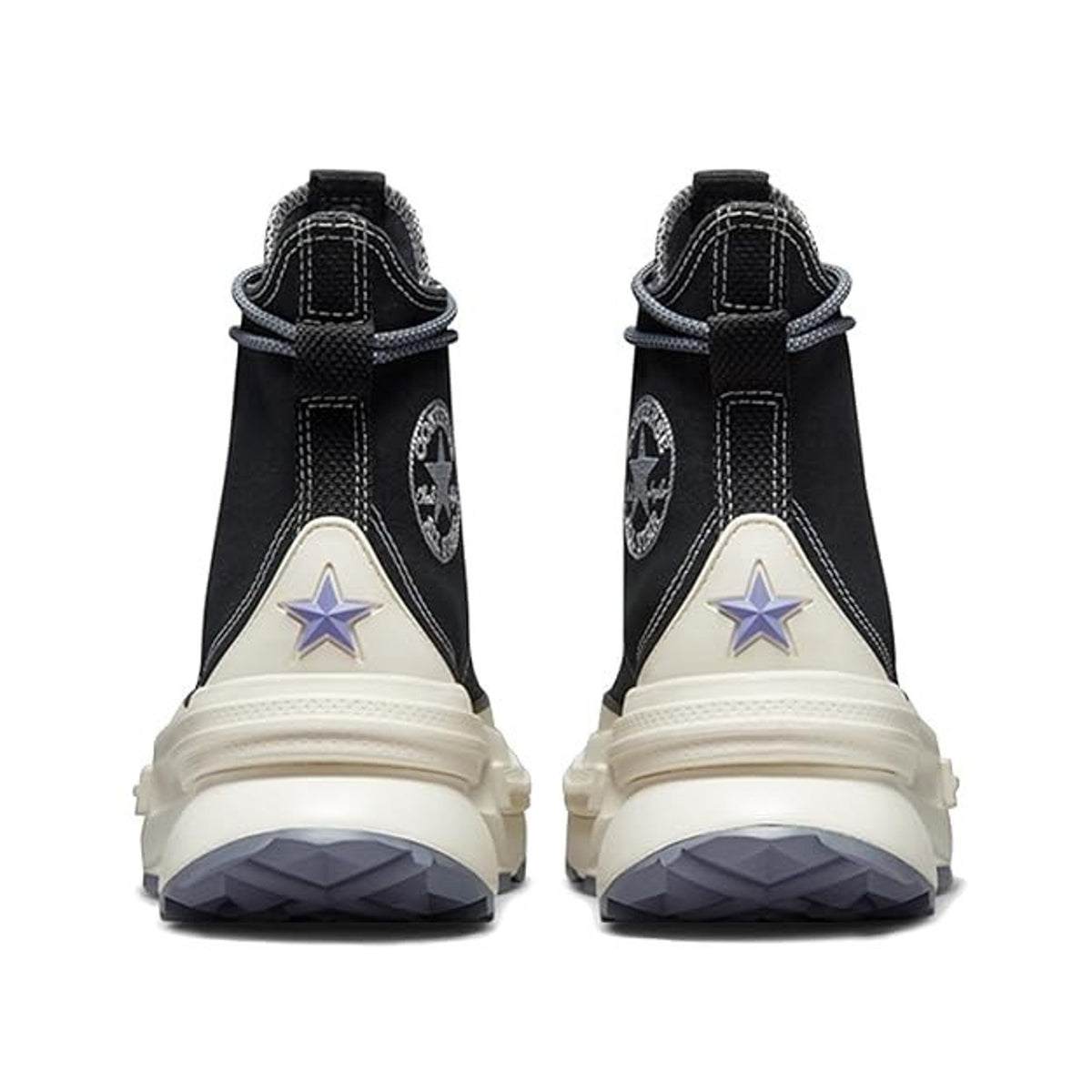 Converse Run Star Legacy CX Hi Black Ultraviolet Y2K Sneaker Womens 8.5 Men's 7
