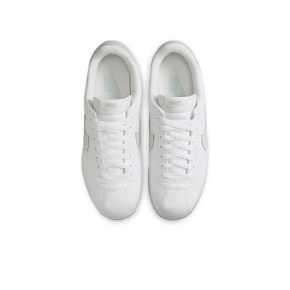 Womens Classic Cortez Flyleather 'White Light Silver' Size 9.5