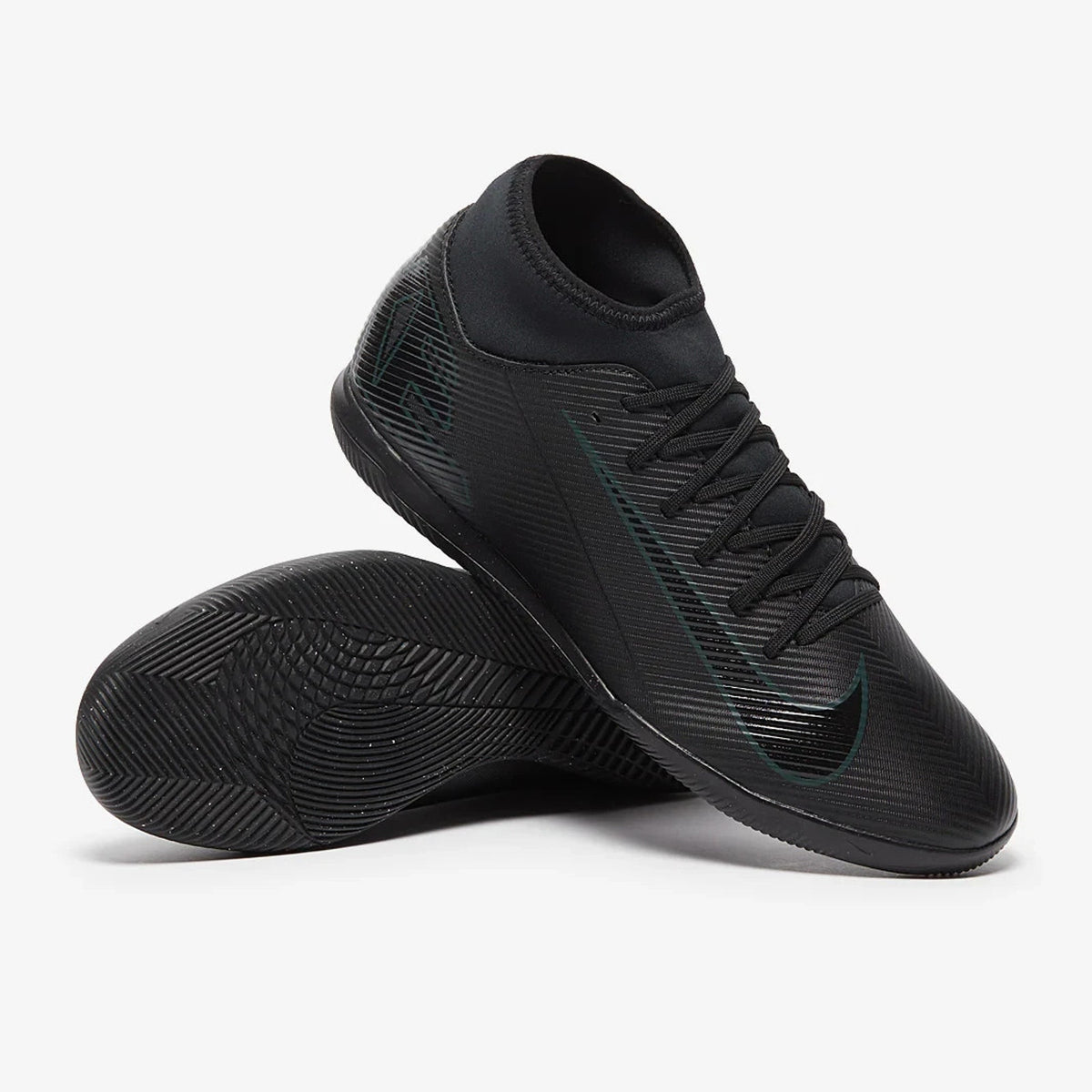 NIKE Mercurial Superfly 10 Club IC Men's 8.5 Black Soccer Shoes FQ8315-002