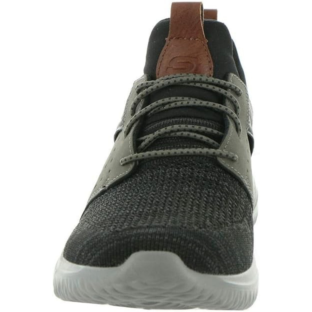 Skechers Delson 3.0 Sneakers Gray and Black Men's US Size 7.5 Wide