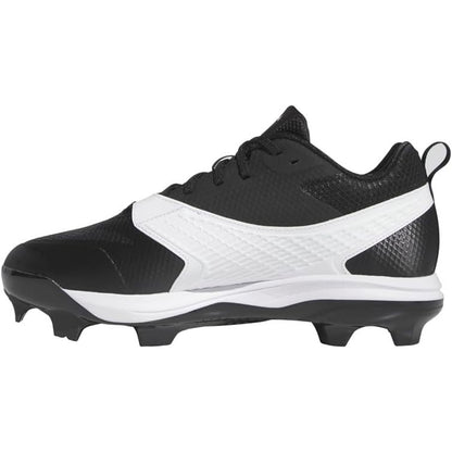 adidas Men's Icon 8 TPU Black White Baseball Athletic Sports Cleats Size 13