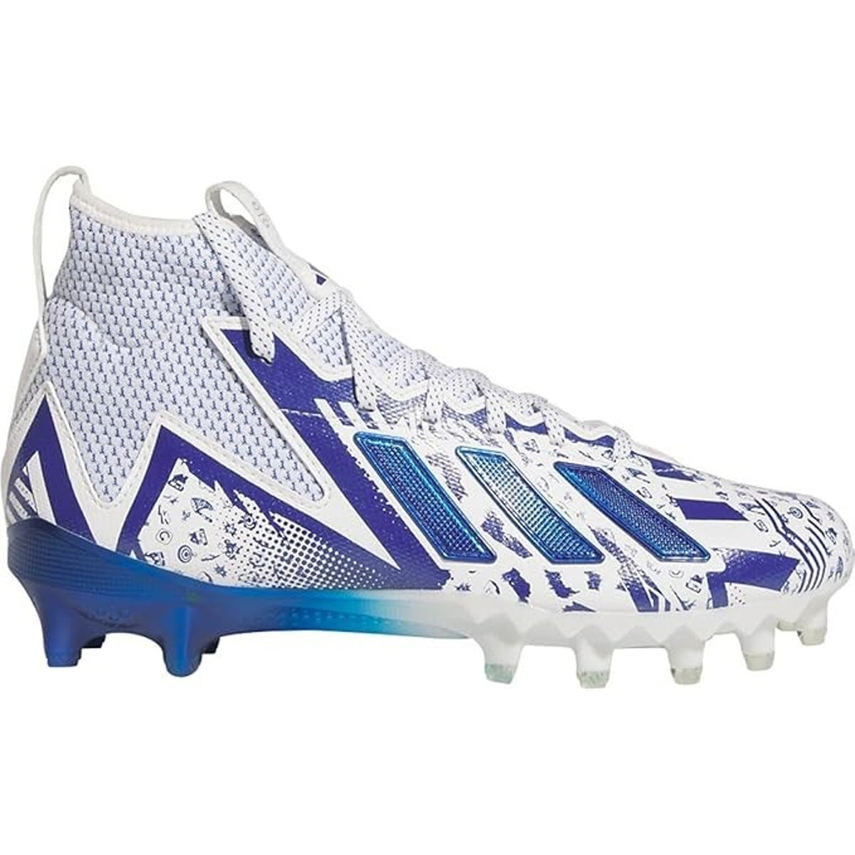 Adidas Freak 23 7v7 SMU Football Cleats Shoes White Blue GW4167 Men's Size 13.5