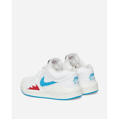 New Nike Women's Jordan Stadium 90 Shoes - White/ Dark Powder Blue Size 10.5