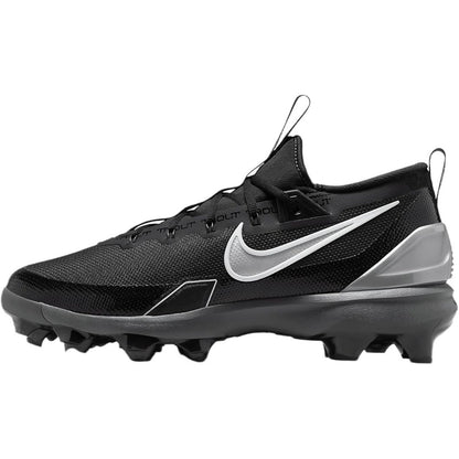 Nike Force Trout 9 Elite MCS Baseball Cleats Black/Silver Men's Size 13 New