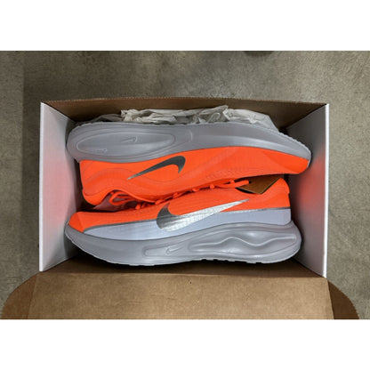 Nike Journey Run Premium Hyper Crimson Wolf Grey Safety Orange Size 8