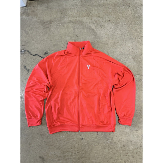 Nike Kobe Dri-FIT Knit Lightweight Jacket Full Zipper Red Size Medium HJ8097-010