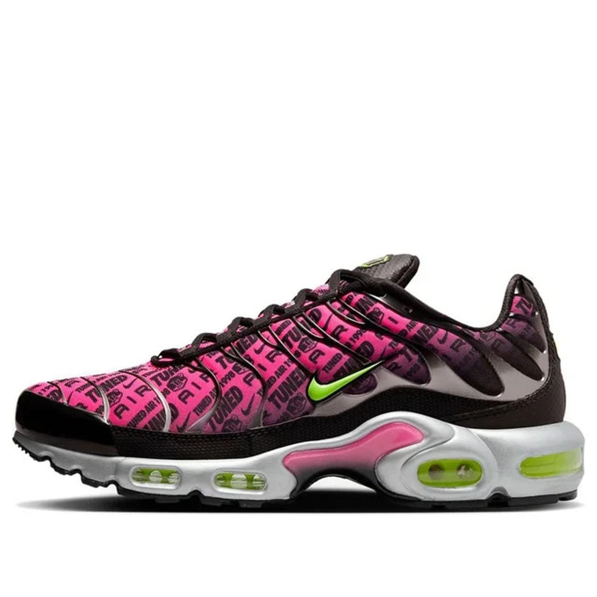 Air Max Plus Mercurial XXV Black/Volt-Hyper Pink FJ4883-001 Men's Size 10.5