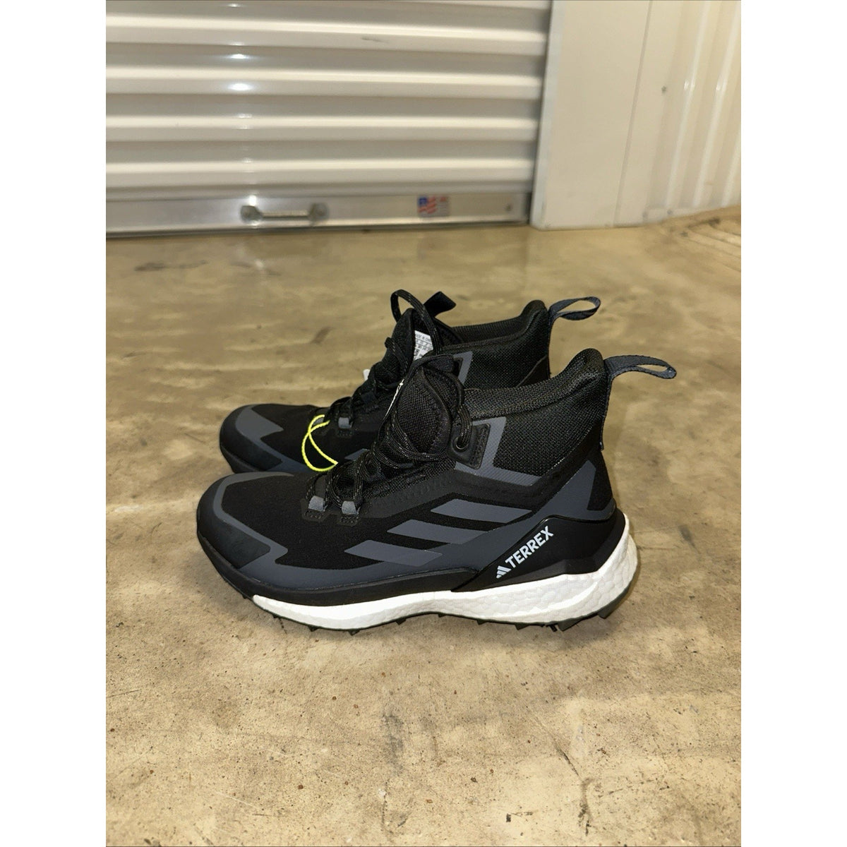 Adidas Terrex Free Hiker 2 Gore-Tex Size 7 Women's New Black White Gray HP7496