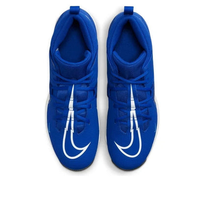 Nike Alpha Menace 3 Shark Football Cleats Royal Blue Men's Size 11.5 CV0582-414