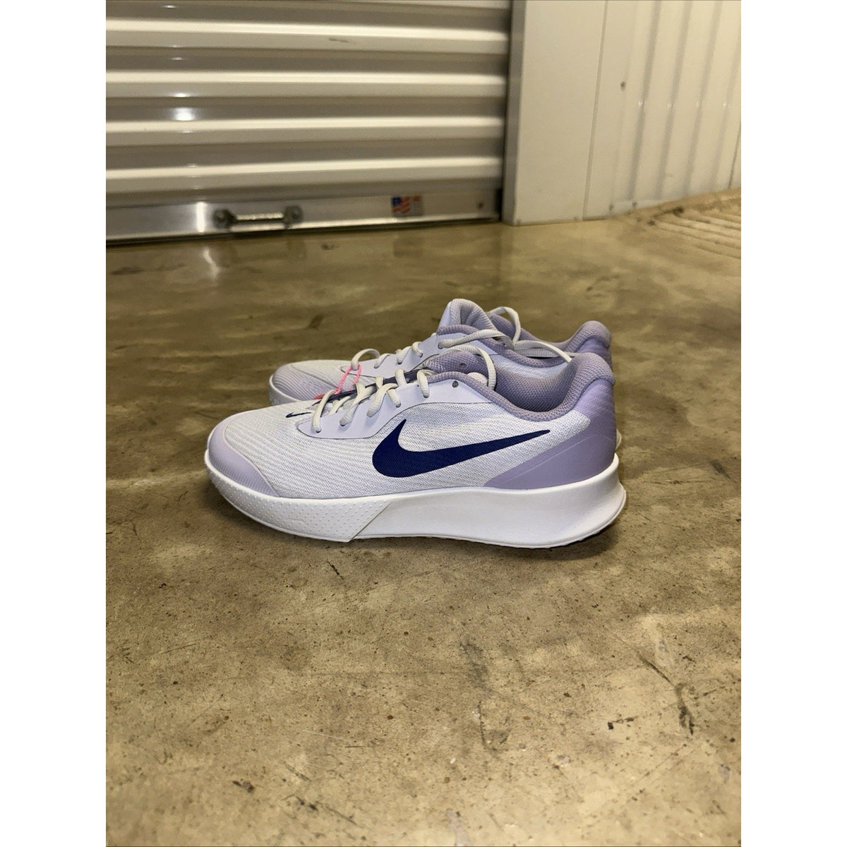 Nike Court Vapor Lite 3 HC Amethyst Tint White Hydrangeas FZ2156-500 Size 9 Wmns