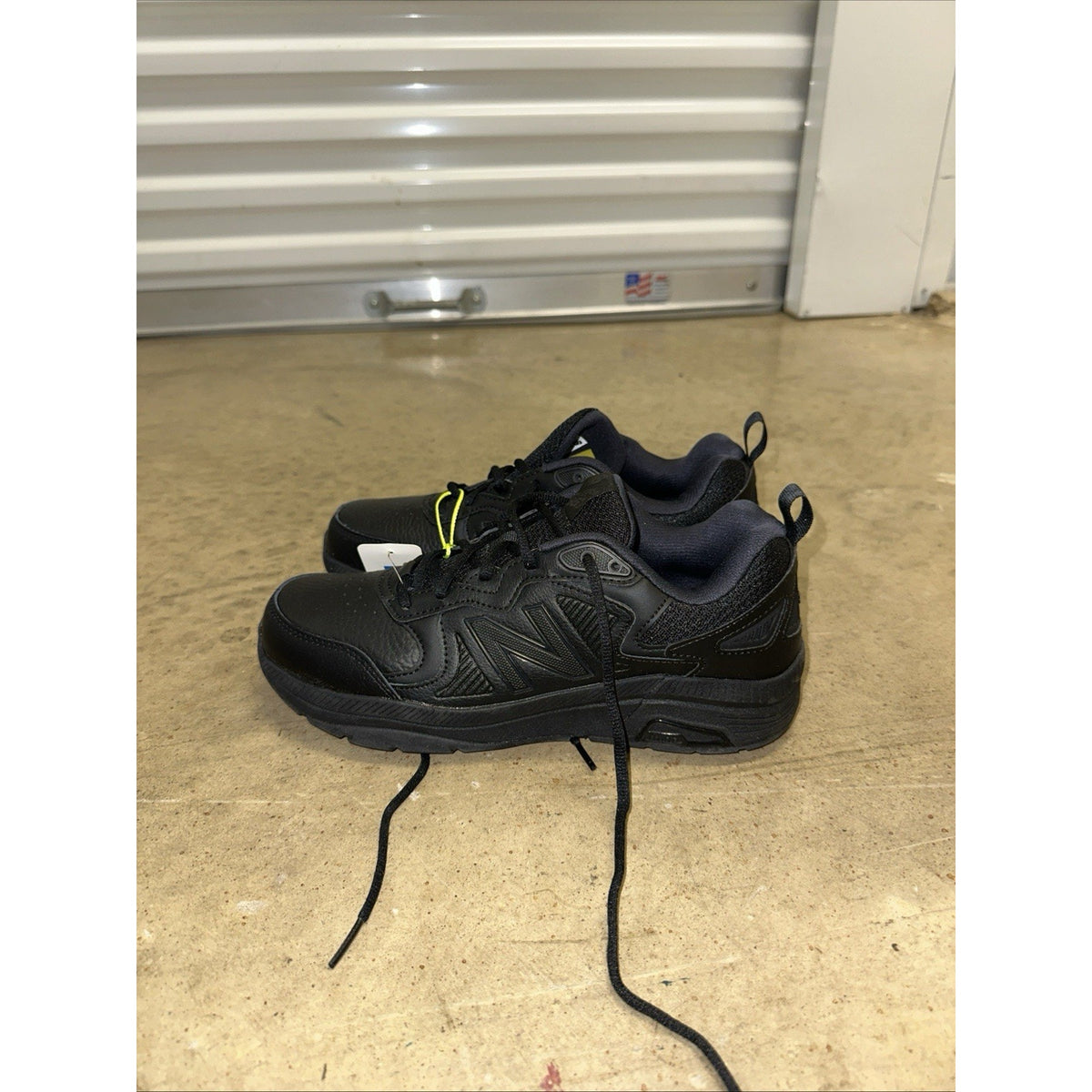 New Balance 857v3 Slip Resistant Leather Work Shoes Wmns 10.5 Mens 9 WX857AB3