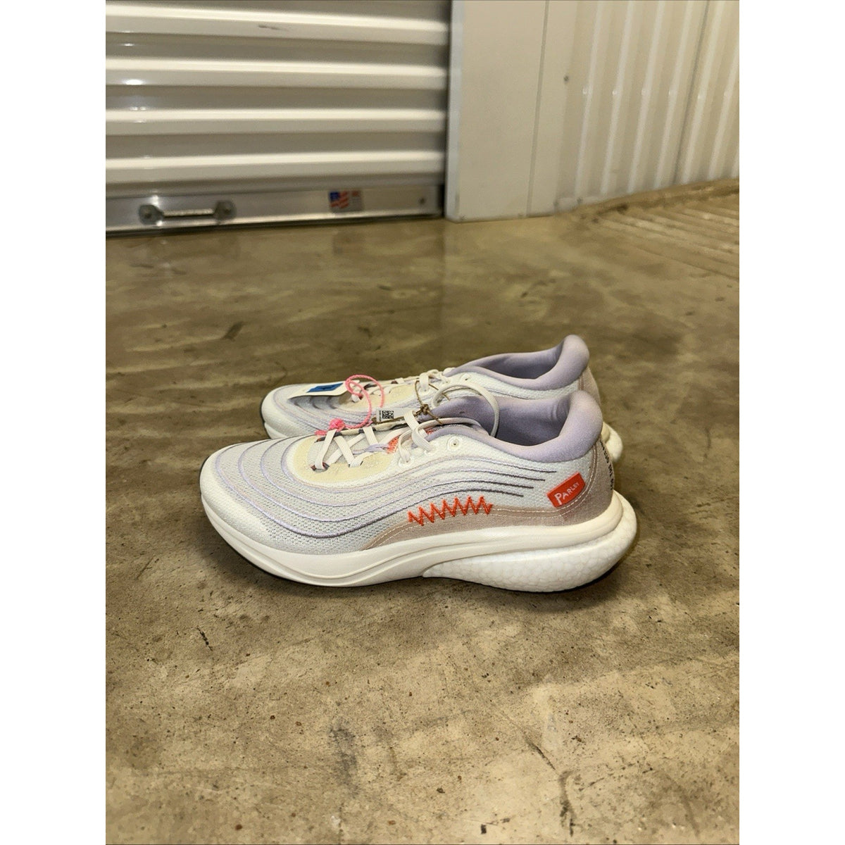 Adidas Supernova 2.0 x Parley White Purple Orange HP2241 WOMENS SIZE 7/7.5
