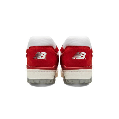 New Balance 550 Low Suede Team Red Basketball Athletic Trainers BB550VND Men 7.5