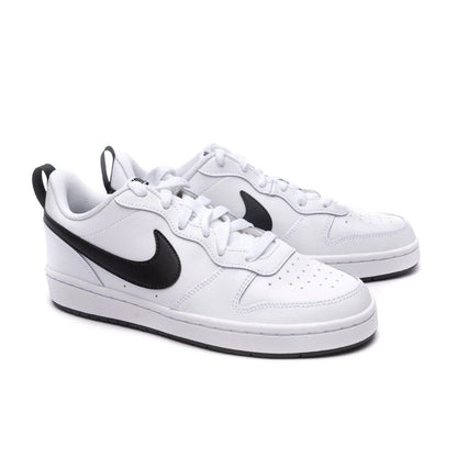New Nike Court Borough Low 2 GS White Black Sneakers Shoes Size 7Y BQ5448-104