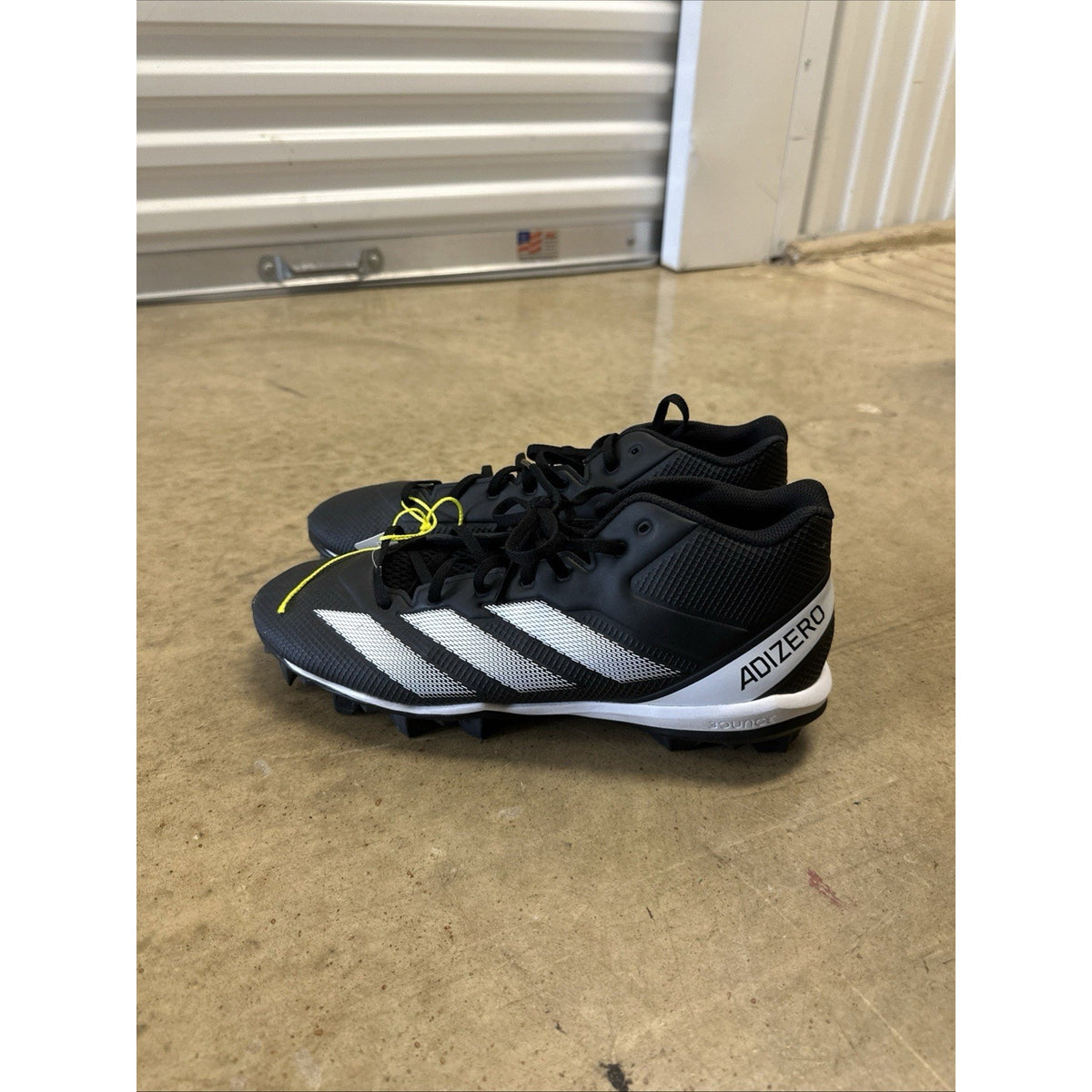 Adidas Adizero Impact 2 Spark Black Molded Cleats IF5102 Men's Size 13