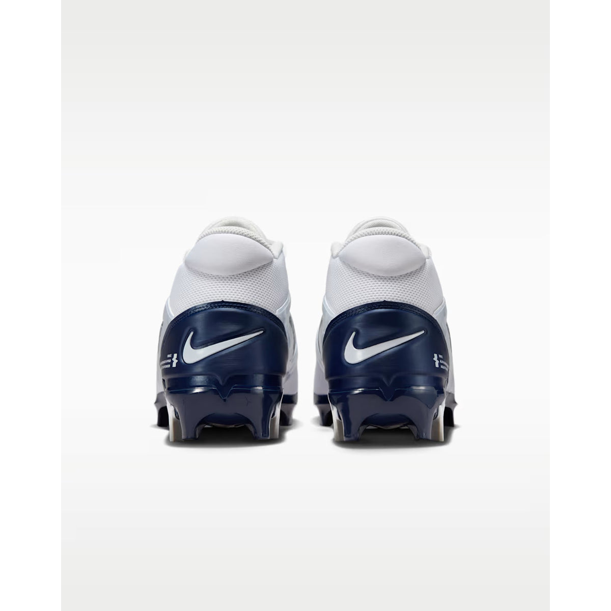 Nike Alpha Menace 4 Pro White Navy Blue Football Cleats - Men's Sz 11.5
