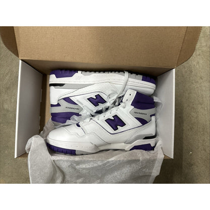 New Balance 650R High Top Men's White Interstellar Purple Size 11