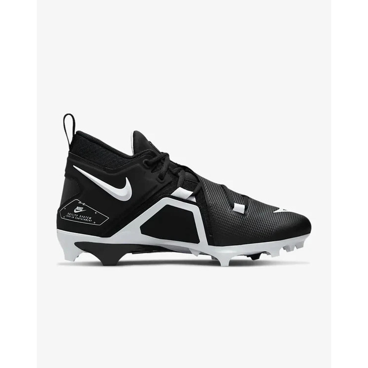 Nike Alpha Menace Pro 3 Football Cleats Men Size 13 Mid Top CT6649-001 NEW