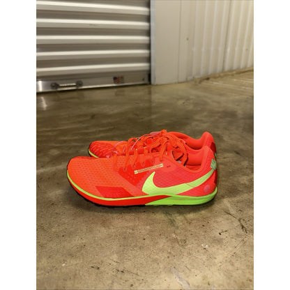 Nike Zoom Rival Waffle 6 DX7998-800 Bright Crimson Lime Blast Mesh Size 5.5 Mens