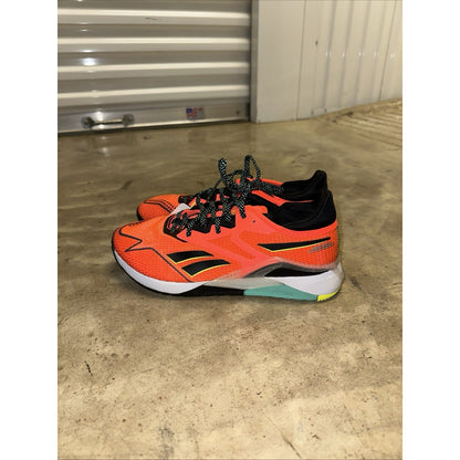 Reebok Nano X2 TR Adventure Cross Training Sneakers Womens 9 Orange Flare HP9077