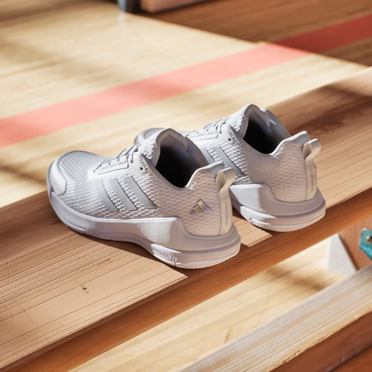 Adidas Crazyflight Indoor Volleyball Shoe White Silver Grey IG3970 Women Sz 8.5