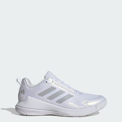 Adidas Crazyflight Indoor Volleyball Shoe White Silver Grey IG3970 Women Sz 8.5