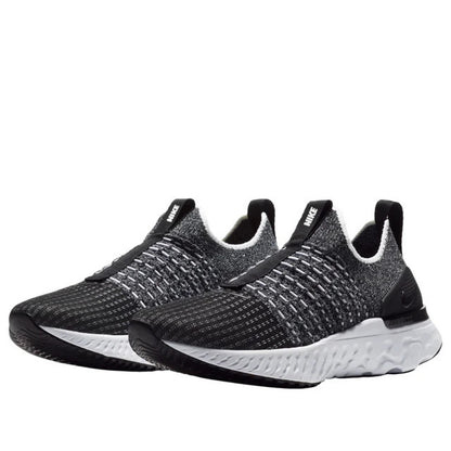 Nike React Phantom Run FK 2 Black Running Shoes CJ0280-002 Size 6 Mens