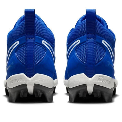 Nike Alpha Menace 3 Shark Football Cleats Royal Blue Men's Size 11.5 CV0582-414