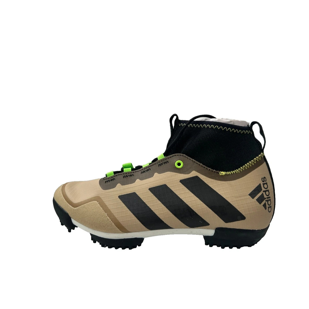 Adidas The Gravel Shoes Hiking Men's Size 8.5 Beige & Black Sneakers GX1664 New