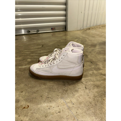 NIKE Blazer Mid PRM MF Fashion Shoes Womens Size 10 Pearl Dusty Pink Gum