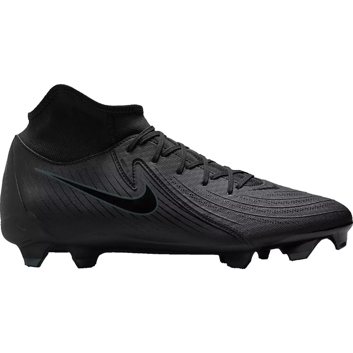 Nike Phantom Academy Soccer Cleats FG/MG Black Green Men’s 12 NEW