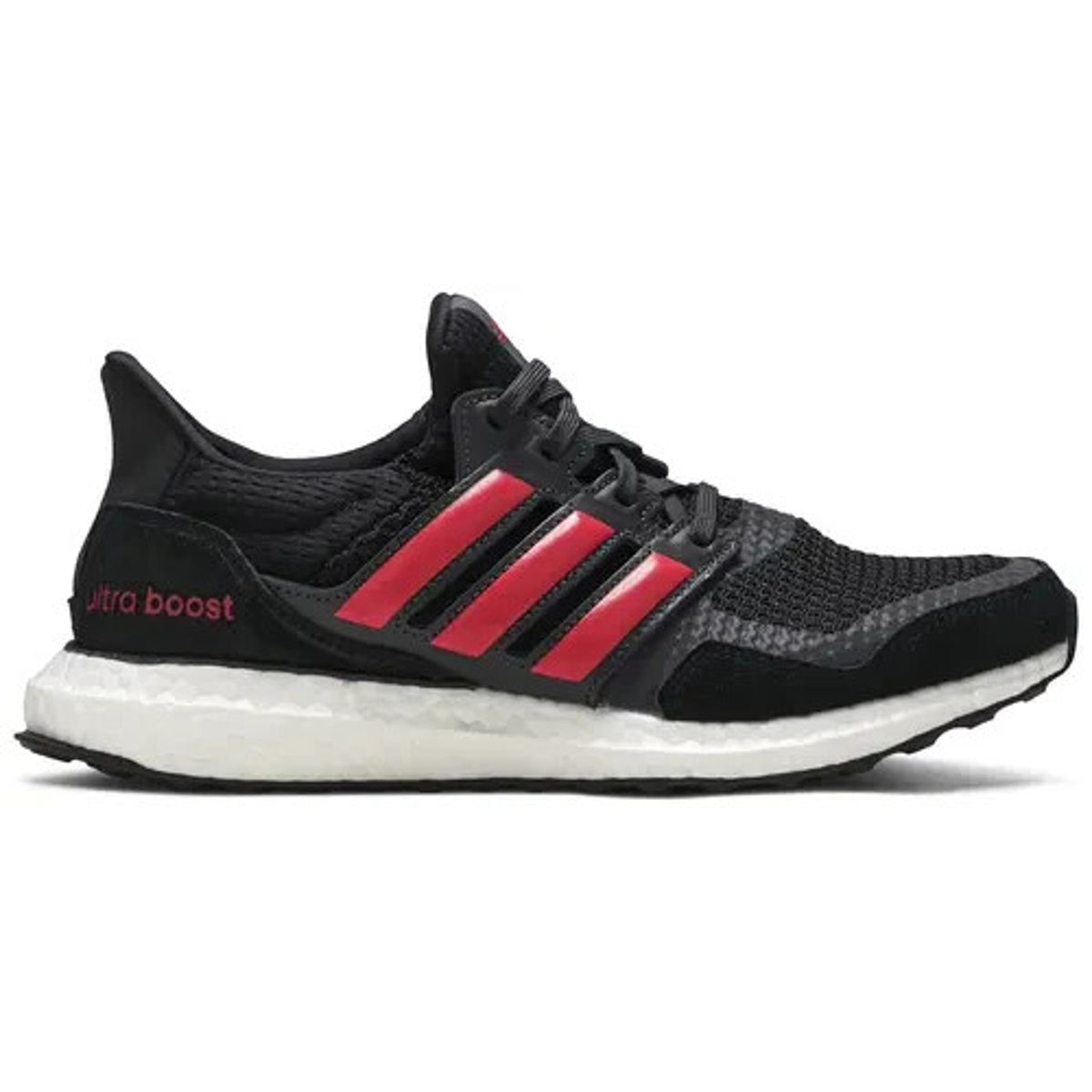 Adidas Ultra Boost S&L Core Black Energy Pink Red Women’s US Size 5.5