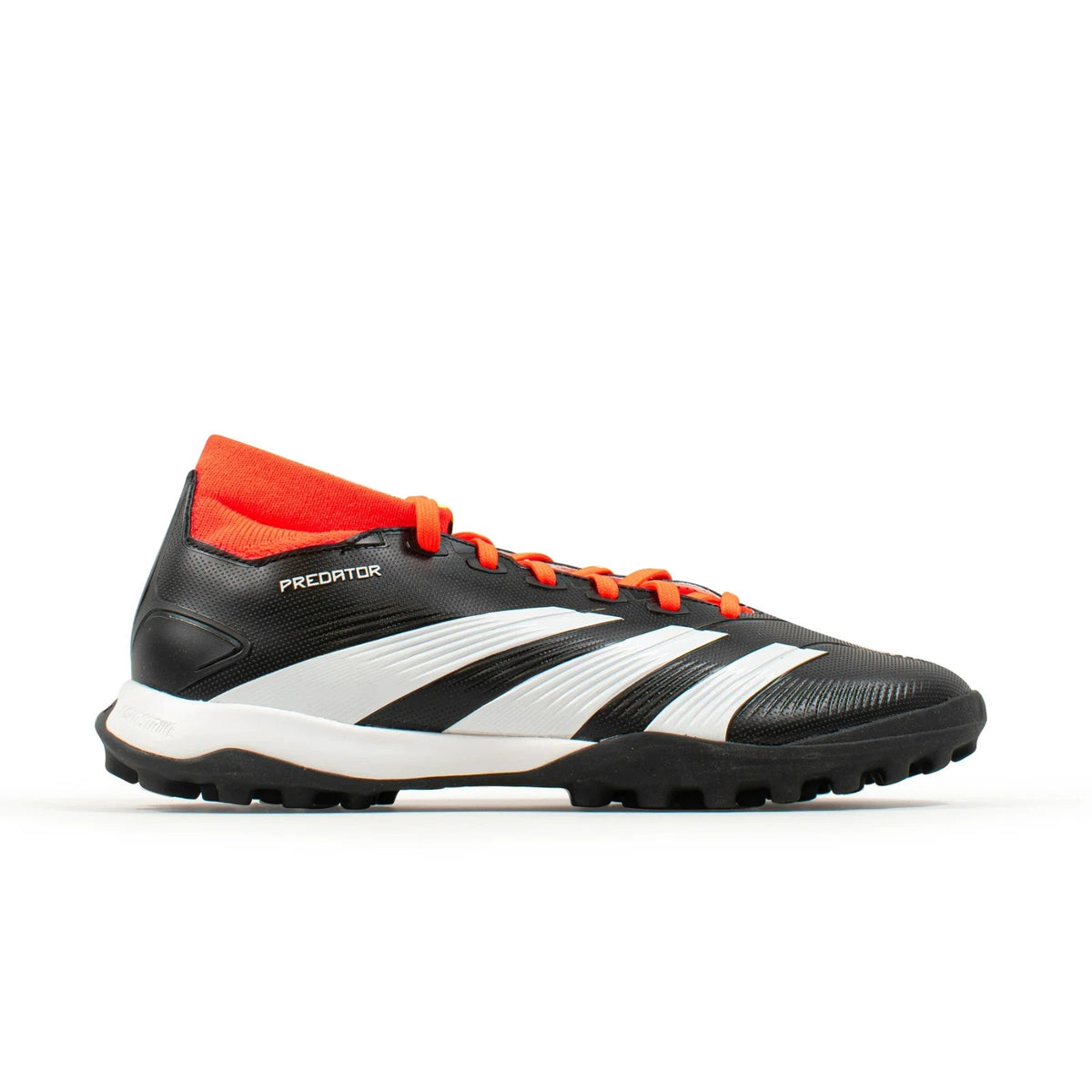 Adidas IG7718 Predator League Sock TF Soccer Cleat Black White Red US 7 W 8