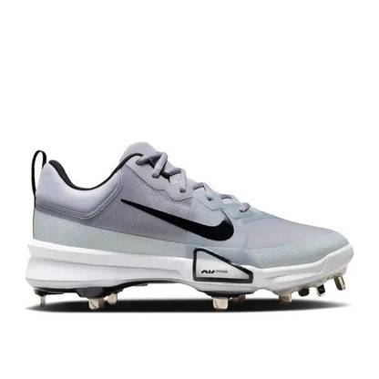 Nike Force Zoom Trout 9 Pro Low Metal Baseball Cleats Gray Men's Size 7.5
